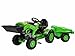 Produktbild BIG - Jim Loader - Trettraktor mit Anhänger, Trailer verfügt über Tragkraft von bis zu 25 kg, Schaufel bis zu 3 kg belastbar, Traktor für Kinder ab 3 Jahren