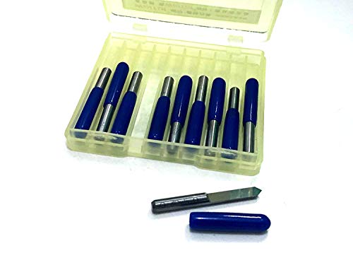 Frese Per Incisione PCB In Carburo - 0,1 Mm 20 Gradi - Per Router CNC - Confezione Da 10 Pezzi - Foto 12