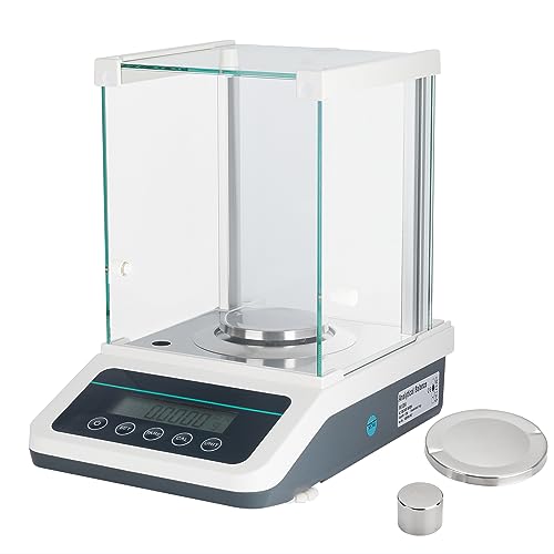 Image of Precision Lab Scale 0.0001g - Analytical Balance,Laboratory Electronic Balance with Digital Weights and RS232 Interface（120gx0.1mg）