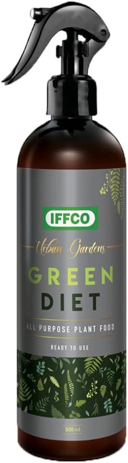 Green Diet 500Mlall Purpose Organic Plant Food, Foliar Feed for Instant Results, Balanced Macro & Micro Nutrients, Ready to Use Spray (New Label Design)