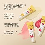 Burt's Bees Rescue Lip Relief, Berry Medley, Hydrating Lip Balm for Dry Cracked Lips, with Responsbily Sourced Beeswax and Shea Butter, 100% Natural Origin, 1 Squeezy Tube, 0.35oz - Image 2