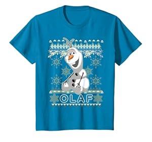 Sweat Disney La Reine des Neiges Noël Olaf Holiday T-Shirt