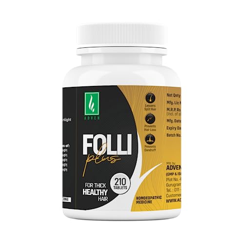 Image of ADVEN FOLLI PLUS 210 TABLET | THICK HEALTHY HAIR