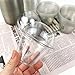 Rainmae 50-Pack Disposable Clear Plastic Cups with Dome Lids, 180ml/6oz Crystal PET Dessert Cups for To Go Iced Coffee Cold Drinks, Smoothie, Bubble Boba Tea, Juice, Parfait, Frappuccino, Milkshake