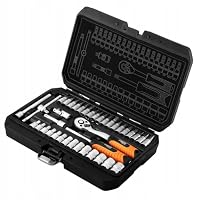 NEO TOOLS 38-teilig Steckschlüsselsatz 1/4 Zoll, Ratschenkasten Set aus CrV – Ansicht 6