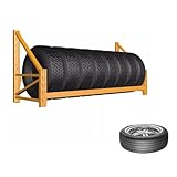 Effektive Nutzung des Längsraums: Wenn Ihre Garage oder Ihr Workshop nur begrenzt Platz hat, mach dir keine Sorgen, unser Reifenregal kann nicht verwendete Autorreifen, Felgen und Halbverfahren an der Wand reparieren und wertvolle Bodenflächen befreien