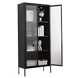 vitrine metall Robuste Konstruktion: Die Glasvitrine ist äußerst robust und stabil. Sie wurde mit Blick auf Langlebigkeit und Qualität konstruiert. So kannst Du Dir sicher sein, dass Deine Sammlerstücke in dieser Vitrine sicher und geschützt sind und gleichzeitig optimal präsentiert werden.