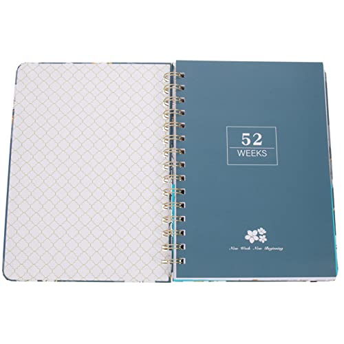 STOBOK 3 Pçs Caderno Planejador Diário Blocos De Notas Para Trabalho Escritório Caderno Cadernos Diá