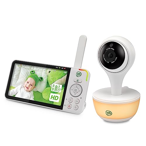 Miniatura 12 de Leapfrog Lf815hd Video Baby Monitor With 5 Inch Hd Color Screen, Wifi, Temperature And Humidity Sensor, Wide Angle Lens, Intercom, Color Night Light, 8x Zoom, Sleep Profile
