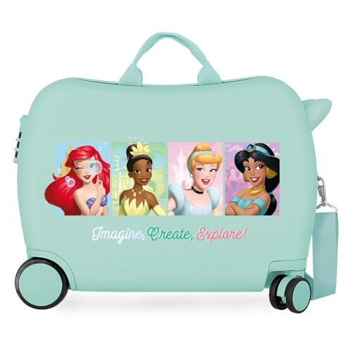 Disney Girls' Children's Suitcase, Blue, Einheitsgröße