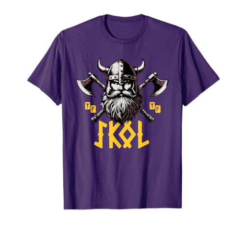 Skol Nordic Viking Warrior Helmet T-Shirt