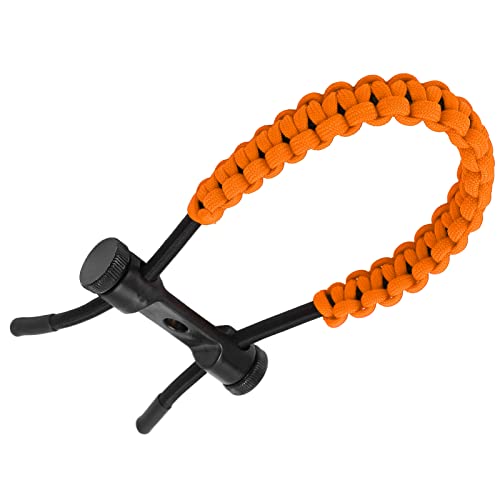 PLYE Bow Wrist Sling, Archery Bow Wrist Sling Nylon Convenient for Training(orange) - Image 4