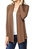 MINEFREE Women's Long Sleeve Open Front Drape Ligh... #2