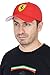 Scuderia Ferrari F1 Red Quilt Stitch Hat Cap