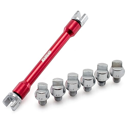 ディーアールシー(DRC) プロスポークレンチ スタンダード (5.6/5.8/6.0/6.2/6.4/6.6/6.8/7.0mm) レッド ダートフリーク DIRTFREAK F8109(旧品番:D59-15-061)のサムネイル