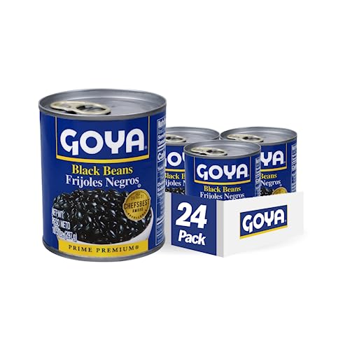 Goya Foods Black Beans, 10.5 Ounce (Pack of 24)