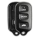 KeylessOption Just the Case Keyless Entry Remote Key Fob Shell