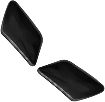 Front Bumper Headlight Washer Nozzle Cover, 2007-2008 Compatible with Volvo C30, Pair Left and Right 39876478/39876479