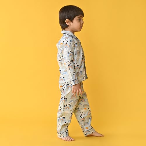 Image of Jam & Sugar Boys Cotton Printed Night Suit Set