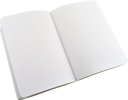 Miniatura 4 de Zequenz Classic 360 Serie Signature, Tamaño A5 Grande, Color Negro, Papel En Blanco, Cuaderno de Tapa Blanda, Diario Encuadernado Suave, 5.75 "x