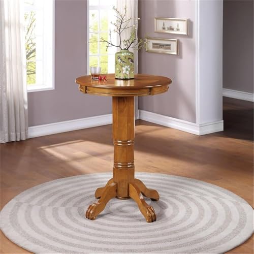 Florence 42" Height Pub Table - Brushed Oak by Boraam - Image 4