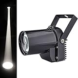 Disco Ball Light, Disco Ball Spotlight for Disco Mirror Ball Light, Pin Light for Mirror Ball Spotlight Stage Light, Dj Disco Spotlight, 3w White Led Pinspot Light