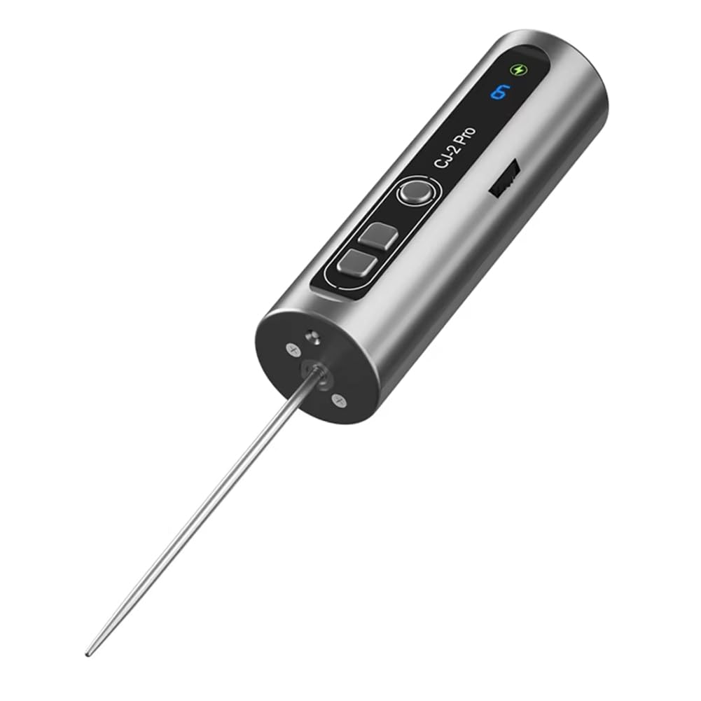 CJ-2 Pro Electric OCA Glue Removal Tool with 9-Speed Adjustable LED Display for Mobile Phone LCD Screen Cleaning Repair