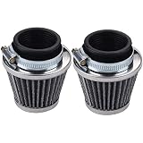 AloneGoer 2 Pack 38mm Universal Air Filter for GY6 50cc 139QMB Motorcycle Scooter Moped 50cc 110cc 1