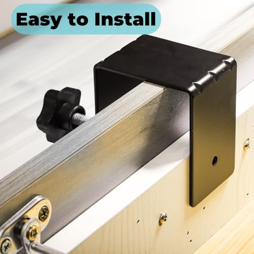 Tlence 6 Pack 3 Inch C Clamps, Drawer Front Installation Clamp, Heavy Duty Cold Rolled Steel Clamps, Desk Drawer Fixing Clip for Cabinet Mounting, Woodworking, Welding, and Building - Image 6