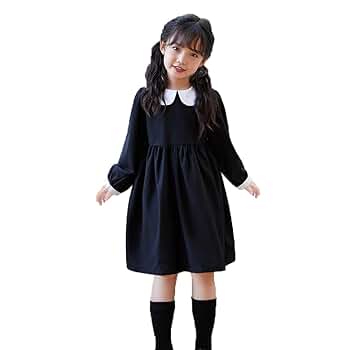 Amazon.co.jp: [sunyhom] フォーマル ワンピース キッズ 丸襟 白