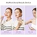Facial and Neck Massager for Face, Neck - Skin Lifting & Firming - Wrinkle & Dark Circle Reducer - at Home Skin Care Face Sculpting Tool and Neck Massager-Pastel Purple
