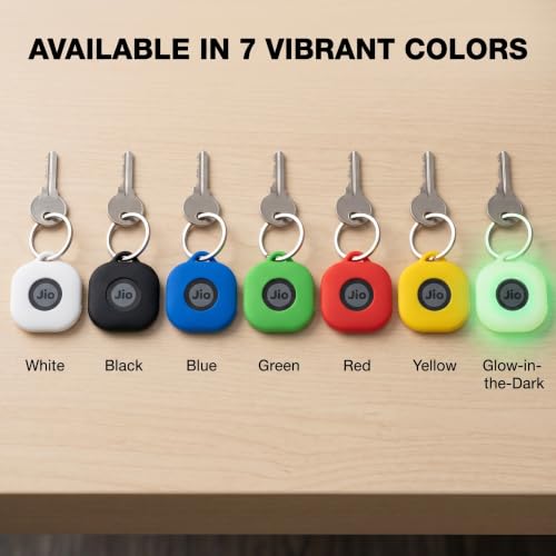 Image of Case for JioTag with Keychain Ring, Protective Holder Cover for Jio Tag Tracker, Anti-Lost & Shockproof Accessory for Keys, Luggage, Pets, and Backpacks (1, Yellow)