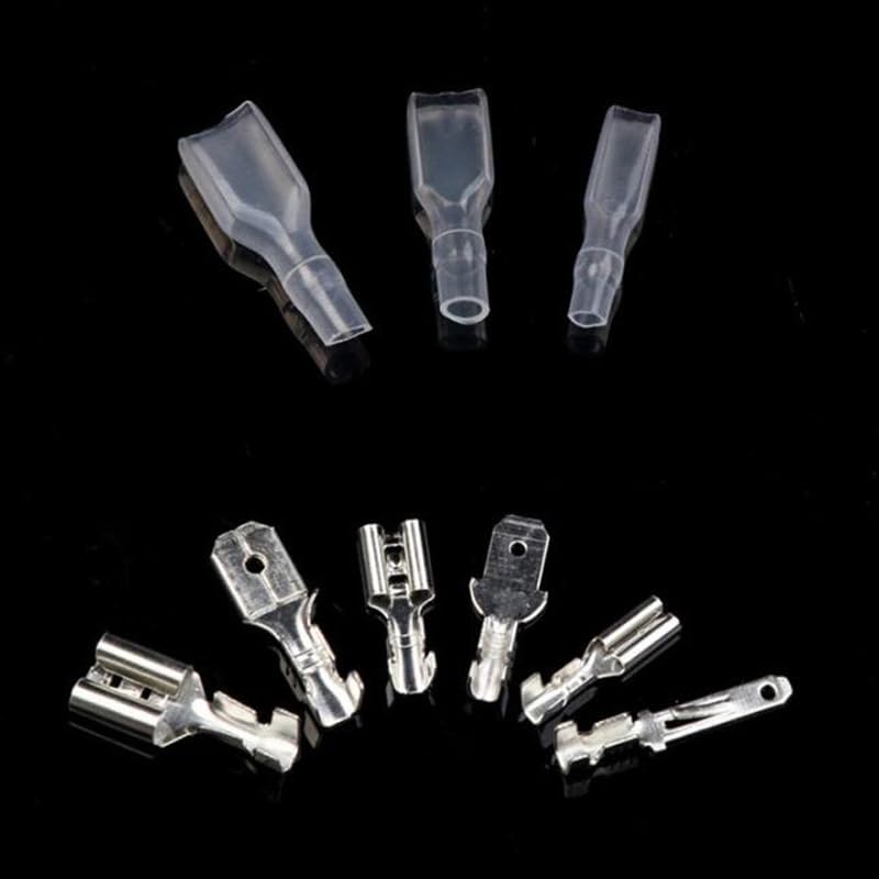 Lot de 315 connecteurs isolés mâles femelles 2,8/4,8/6,3 mm pour fils électriques