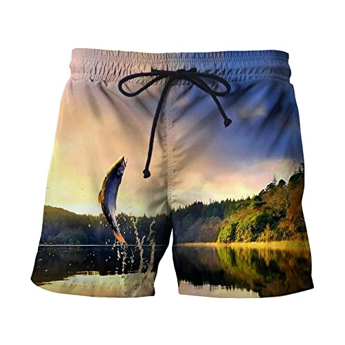 Badehose Badeshorts Für Herren,Herren Schwimmhose,Badehose Mann,kurze Badehose,Badehose Schwarz Herren,Elefanten Badehose mit Rüssel,Badehose Hellblau,Bermuda Short, morado, 3XL