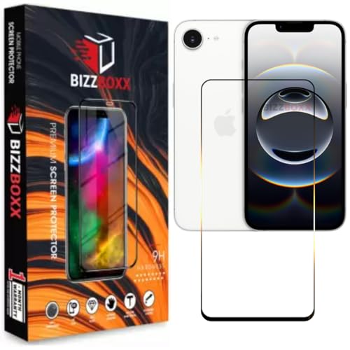 Image of Tempered Glass Screen Protector Guard For iPhone 16e With Precise Edges - High Definition, Shatterproof, Easy Install, Anti-Fingerprint Screen Guard (iPhone 16e, 6.1 inch) - Pack of 1