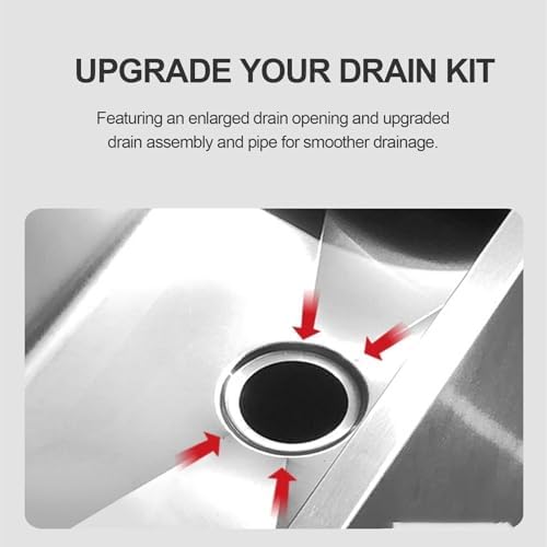 Large-Capacity Commercial Mop Bucket with Deep Trough, Floor-Mounted for Kitchens & Dining Areas, Practical Design (41x100cm/16.1x39.4in)