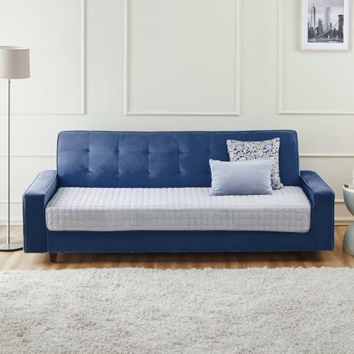 Image of Amazon Basics - Flannel (Polyester) Quilted Make Your Own Sofa Cover |70 x 180 cm| Microfiber Sofa Slipcover | 350 GSM (3 Seater)
