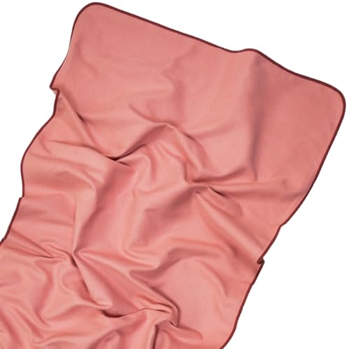 NORDKAMM - Toalla de Microfibra, Toalla de baño, Certificado Oeko Tex 100, Ultraligera, Secado rápido, XL Rosa