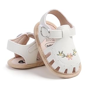 Infant Baby Boys Girls Sandals Summer Baby Wedding Dress Flat Shoes Newborn Crib Shoes First Walkers Prewalkers Shoes