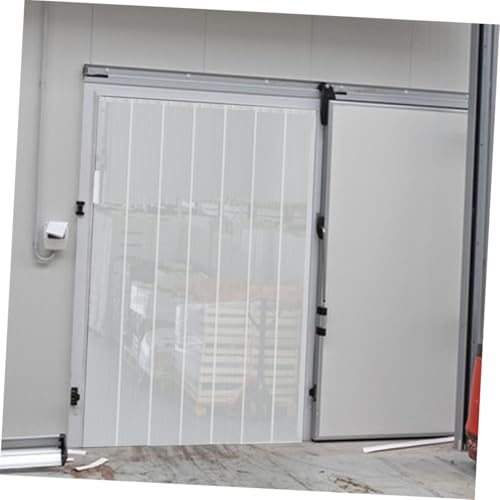 Rideau de porte transparent PVC isolant thermique LIFKOME pour congélateur et garage - 4