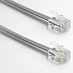 Telephone-Cord-Short-RJ11-6P4C-Male-to-Male-3-6-8-1-2-3-6