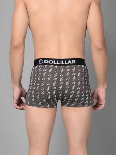 Image of Dollar Bigboss Men's Assorted Pack of 2 Cotton Trunk (Colour & Print May Vary)