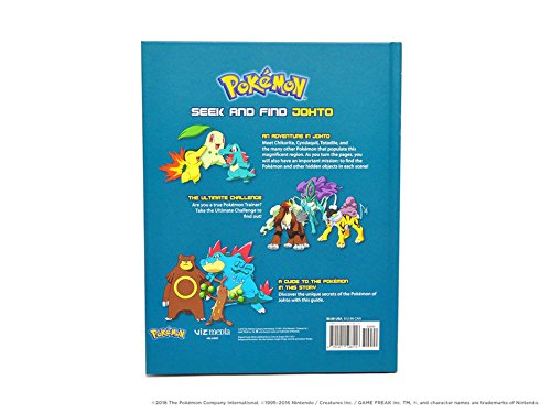 Pokémon Seek and Find: Johto