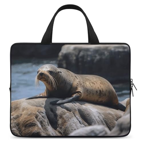Pochette ordinateur 17 pouces antichoc étui PC portable phoque