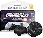 KontrolFreek FPS Freek Galaxy Black pour PlayStation 4 (PS4) et PlayStation 5 (PS5) | Poutrelles de performance 1 Haut niveau, 1 Noir (Limité) Edition)