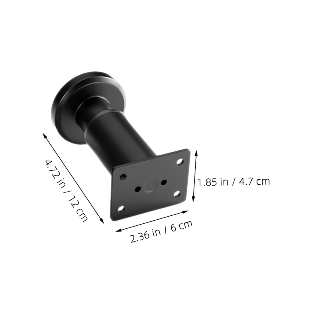 HOODANCOS 4Pcs Adjustable Table Legs Heavy Duty Furniture Leg Extenders for Bed Frame Sofa Cabinet and Dresser Stable Support Feet for Various Furniture Types