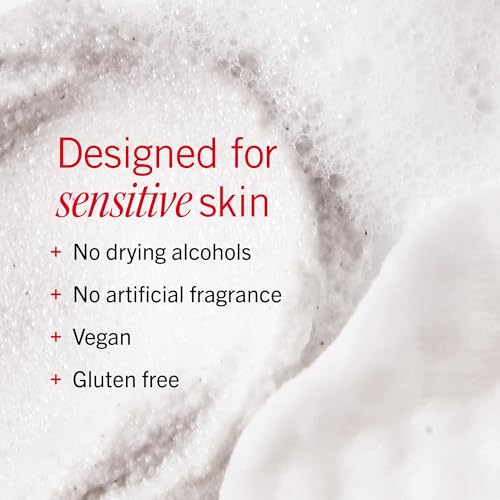 First Aid Beauty Ultra Gentle Cream-to-Foam Facial Cleanser, Fragrance Free Makeup Removing Face Wash with Colloidal Oatmeal & Glycerin for Sensitive & Acne-Prone Skin, 6+1 oz
