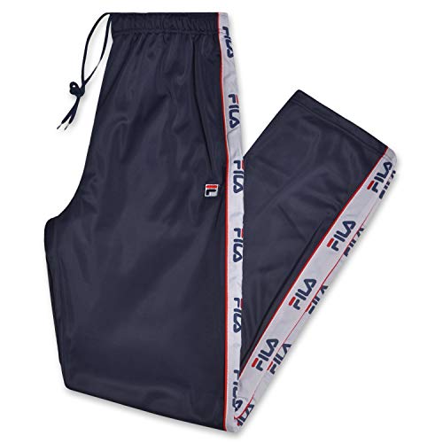 fila men's sweatpants with drawstring waist
