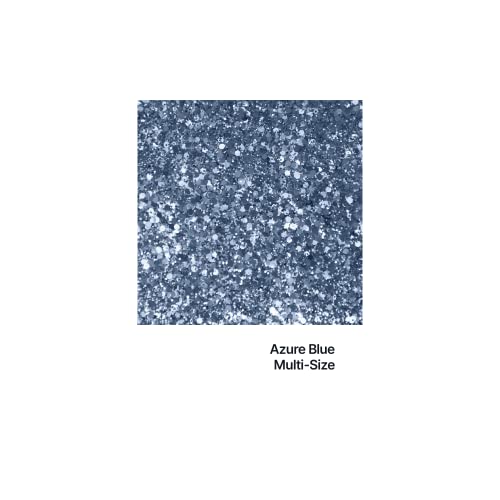 Hemway Ultra Sparkle Glitter Azure Blue 100g Multi Size, 100g / 3.5oz - Image 2