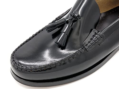 Marttely Made in Spain - Scarpe Mocassini Nappe Uomo Eleganti Tassel-Loafer in Vera Pelle con Suola in Cuoio Cucito 805 Fatto in Spagna - Image 6